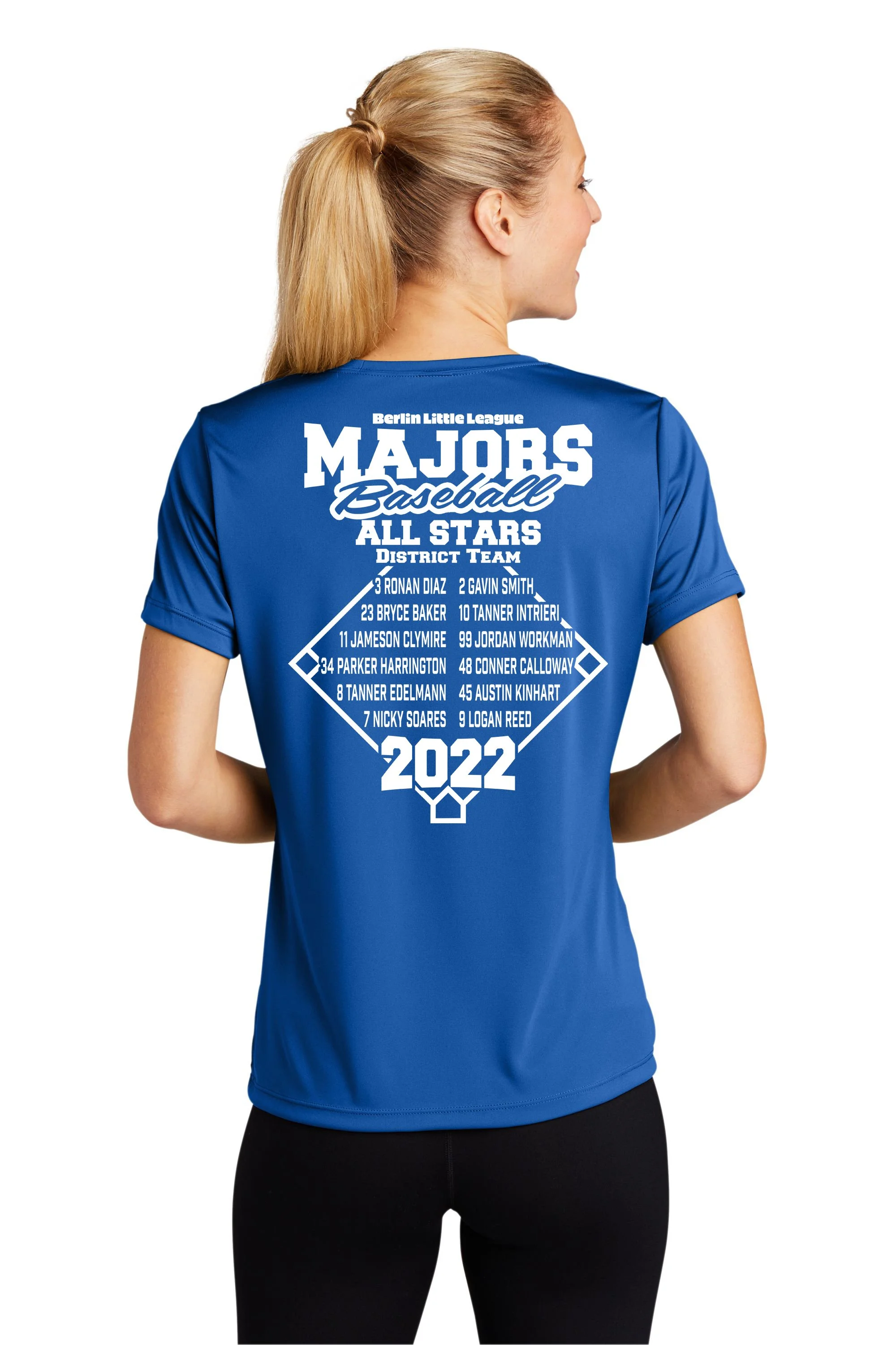 BLL All Stars Roster Tee-Sport-Tek® Ladies PosiCharge® Competitor